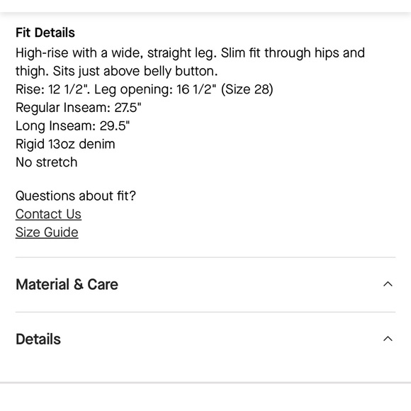 Everlane Local Rigid Way High Jean - Picture 7 of 7